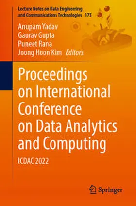 Yadav / Gupta / Rana | Proceedings on International Conference on Data Analytics and Computing | E-Book | sack.de