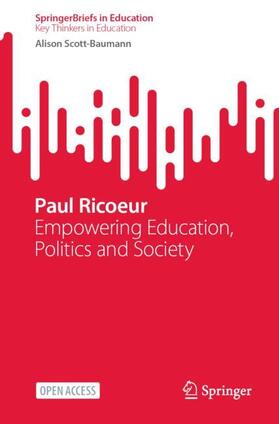 Scott-Baumann |  Paul Ricoeur | Buch |  Sack Fachmedien