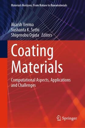 Verma / Ogata / Sethi |  Coating Materials | Buch |  Sack Fachmedien