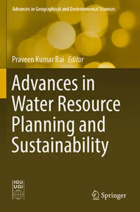 Rai |  Advances in Water Resource Planning and Sustainability | Buch |  Sack Fachmedien