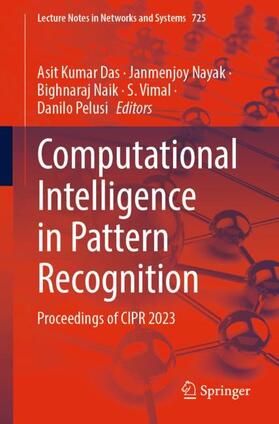 Das / Nayak / Pelusi |  Computational Intelligence in Pattern Recognition | Buch |  Sack Fachmedien