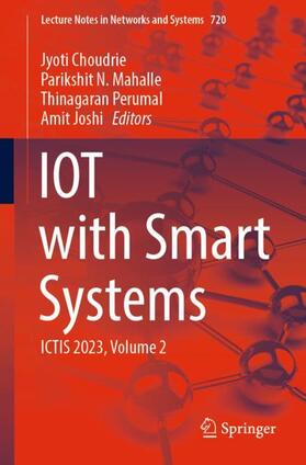 Choudrie / Joshi / Mahalle |  IOT with Smart Systems | Buch |  Sack Fachmedien