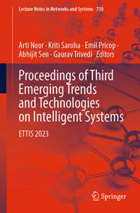 Noor / Saroha / Pricop |  Proceedings of Third Emerging Trends and Technologies on Intelligent Systems | eBook | Sack Fachmedien