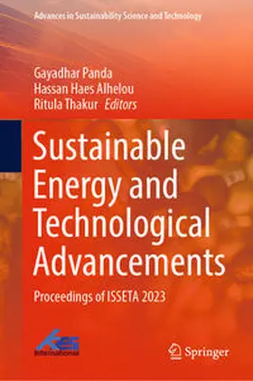 Panda / Alhelou / Thakur |  Sustainable Energy and Technological Advancements | eBook | Sack Fachmedien