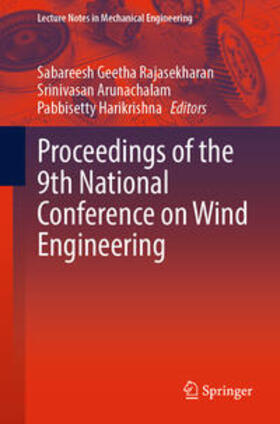 Rajasekharan / Arunachalam / Harikrishna |  Proceedings of the 9th National Conference on Wind Engineering | eBook | Sack Fachmedien