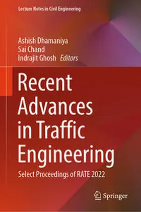 Dhamaniya / Chand / Ghosh |  Recent Advances in Traffic Engineering | eBook | Sack Fachmedien