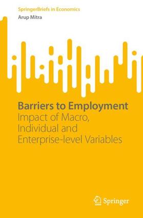 Mitra |  Barriers to Employment | Buch |  Sack Fachmedien