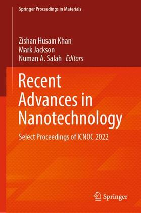 Khan / Salah / Jackson |  Recent Advances in Nanotechnology | Buch |  Sack Fachmedien