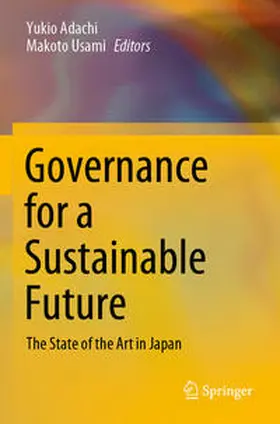 Usami / Adachi |  Governance for a Sustainable Future | Buch |  Sack Fachmedien