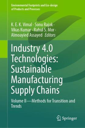 K E K / Rajak / Assayed |  Industry 4.0 Technologies: Sustainable Manufacturing Supply Chains | Buch |  Sack Fachmedien