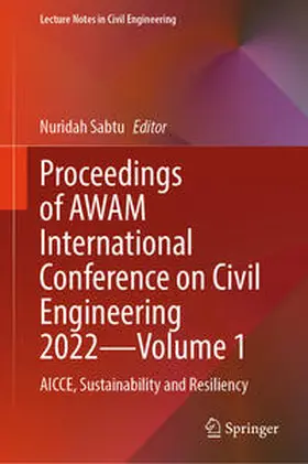 Sabtu |  Proceedings of AWAM International Conference on Civil Engineering 2022—Volume 1 | eBook | Sack Fachmedien