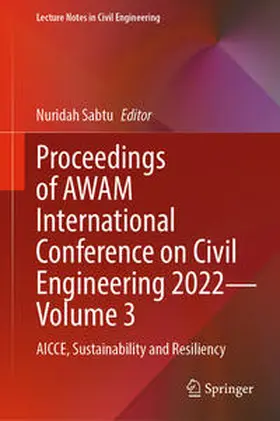 Sabtu |  Proceedings of AWAM International Conference on Civil Engineering 2022 - Volume 3 | eBook | Sack Fachmedien