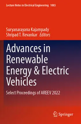 Revankar / Kajampady |  Advances in Renewable Energy & Electric Vehicles | Buch |  Sack Fachmedien