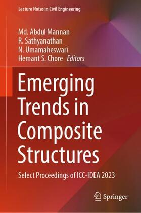 Mannan / Chore / Sathyanathan |  Emerging Trends in Composite Structures | Buch |  Sack Fachmedien