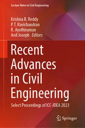 Reddy / Ravichandran / Ayothiraman |  Recent Advances in Civil Engineering | eBook | Sack Fachmedien