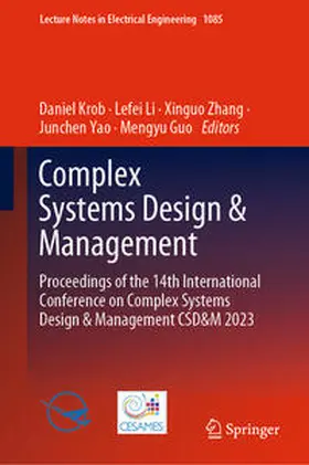 Krob / Li / Zhang |  Complex Systems Design & Management | eBook | Sack Fachmedien