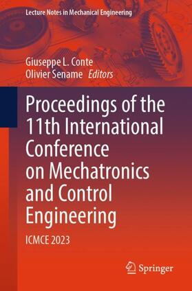 Sename / Conte |  Proceedings of the 11th International Conference on Mechatronics and Control Engineering | Buch |  Sack Fachmedien
