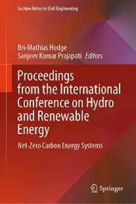 Hodge / Prajapati |  Proceedings from the International Conference on Hydro and Renewable Energy | eBook | Sack Fachmedien