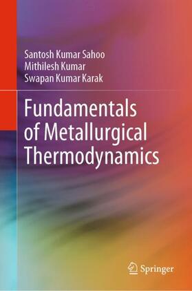 Sahoo / Karak / Kumar |  Fundamentals of Metallurgical Thermodynamics | Buch |  Sack Fachmedien