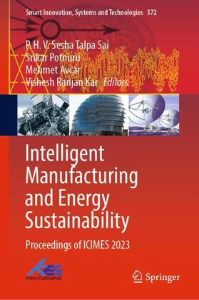 Talpa Sai / Ranjan Kar / Potnuru |  Intelligent Manufacturing and Energy Sustainability | Buch |  Sack Fachmedien