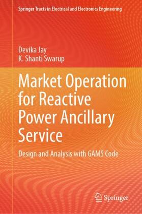 Shanti Swarup / Jay |  Market Operation for Reactive Power Ancillary Service | Buch |  Sack Fachmedien