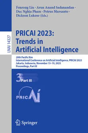 Liu / Sadanandan / Pham |  PRICAI 2023: Trends in Artificial Intelligence | eBook | Sack Fachmedien