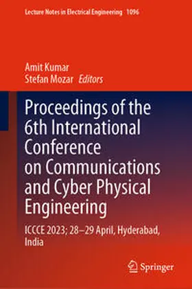 Kumar / Mozar |  Proceedings of the 6th International Conference on Communications and Cyber Physical Engineering | eBook | Sack Fachmedien