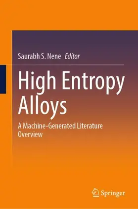 Nene |  High Entropy Alloys | Buch |  Sack Fachmedien