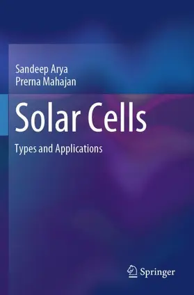 Mahajan / Arya |  Solar Cells | Buch |  Sack Fachmedien