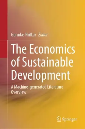 Nulkar |  The Economics of Sustainable Development | Buch |  Sack Fachmedien