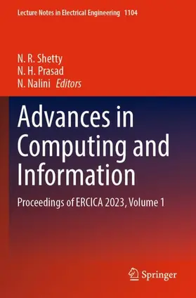 Shetty / Nalini / Prasad |  Advances in Computing and Information | Buch |  Sack Fachmedien