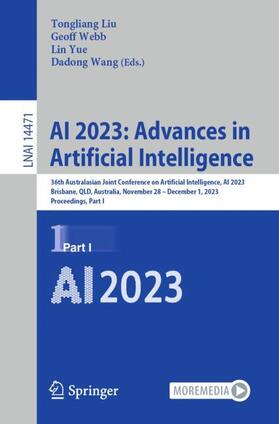 Liu / Wang / Webb |  AI 2023: Advances in Artificial Intelligence | Buch |  Sack Fachmedien