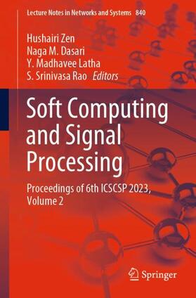 Zen / Rao / Dasari |  Soft Computing and Signal Processing | Buch |  Sack Fachmedien