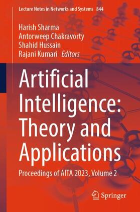 Sharma / Kumari / Chakravorty |  Artificial Intelligence: Theory and Applications | Buch |  Sack Fachmedien