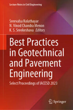 Kolathayar / Vinod Chandra Menon / Sreekeshava |  Best Practices in Geotechnical and Pavement Engineering | eBook | Sack Fachmedien