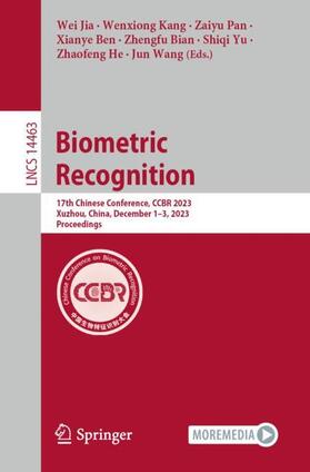 Jia / Kang / Pan |  Biometric Recognition | Buch |  Sack Fachmedien