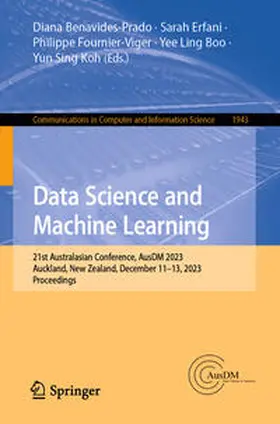 Benavides-Prado / Erfani / Fournier-Viger |  Data Science and Machine Learning | eBook | Sack Fachmedien