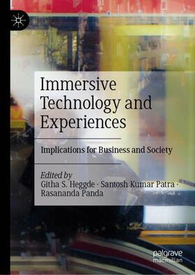 Heggde / Panda / Patra |  Immersive Technology and Experiences | Buch |  Sack Fachmedien