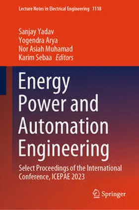 Yadav / Arya / Muhamad |  Energy Power and Automation Engineering | eBook | Sack Fachmedien