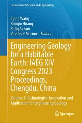 Wang / Marinos / Huang |  Engineering Geology for a Habitable Earth: IAEG XIV Congress 2023 Proceedings, Chengdu, China | Buch |  Sack Fachmedien