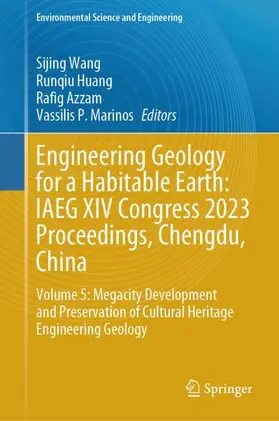 Wang / Marinos / Huang |  Engineering Geology for a Habitable Earth: IAEG XIV Congress 2023 Proceedings, Chengdu, China | Buch |  Sack Fachmedien