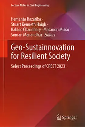 Hazarika / Haigh / Chaudhary |  Geo-Sustainnovation for Resilient Society | eBook | Sack Fachmedien