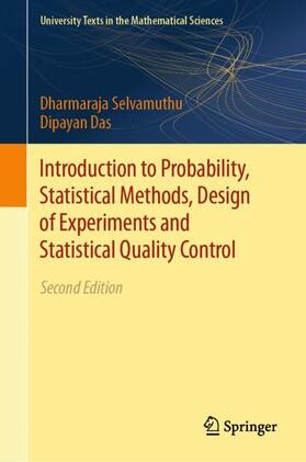 Das / Selvamuthu |  Introduction to Probability, Statistical Methods, Design of Experiments and Statistical Quality Control | Buch |  Sack Fachmedien