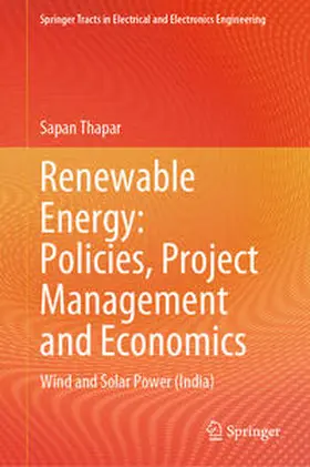 Thapar |  Renewable Energy: Policies, Project Management and Economics | eBook | Sack Fachmedien