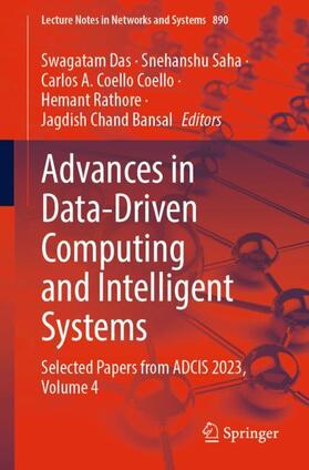 Das / Saha / Bansal |  Advances in Data-Driven Computing and Intelligent Systems | Buch |  Sack Fachmedien