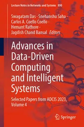 Das / Saha / Coello |  Advances in Data-Driven Computing and Intelligent Systems | eBook | Sack Fachmedien