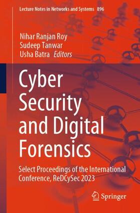 Roy / Batra / Tanwar |  Cyber Security and Digital Forensics | Buch |  Sack Fachmedien