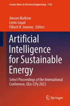 Mathew / Gopal / Juwono | Artificial Intelligence for Sustainable Energy | E-Book | sack.de