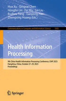 Xu / Chen / Lin | Health Information Processing | E-Book | sack.de