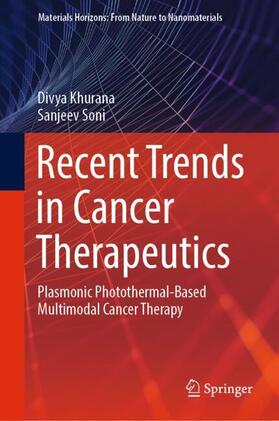 Soni / Khurana |  Recent Trends in Cancer Therapeutics | Buch |  Sack Fachmedien
